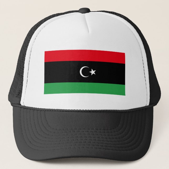 Casquette Drapeau du Royaume de Libye (1951-1969) (Devant)