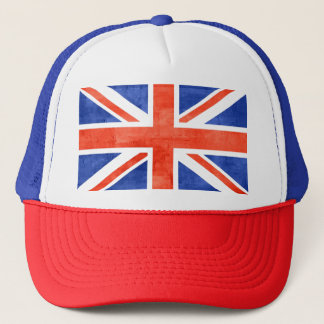 Casquette Drapeau du Royaume-Uni Grunge