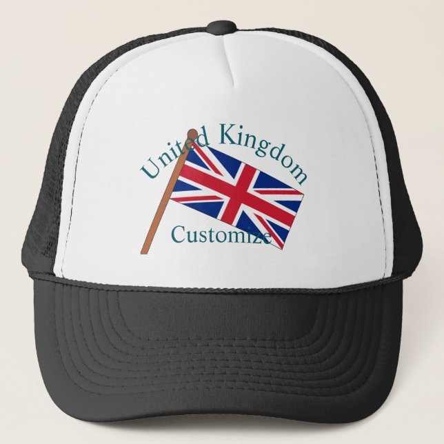 Casquette Drapeau du Royaume-Uni Thunder_Cove (Devant)