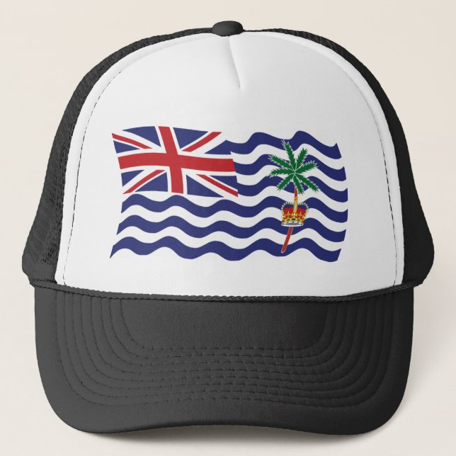 Casquette Drapeau du territoire britannique de l'océan Indie (Devant)