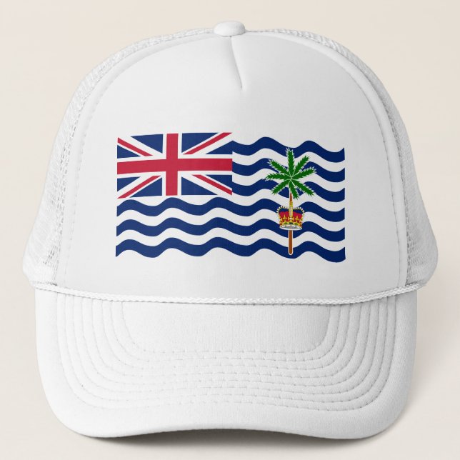 Casquette Drapeau du Territoire britannique de l'océan Indie (Devant)