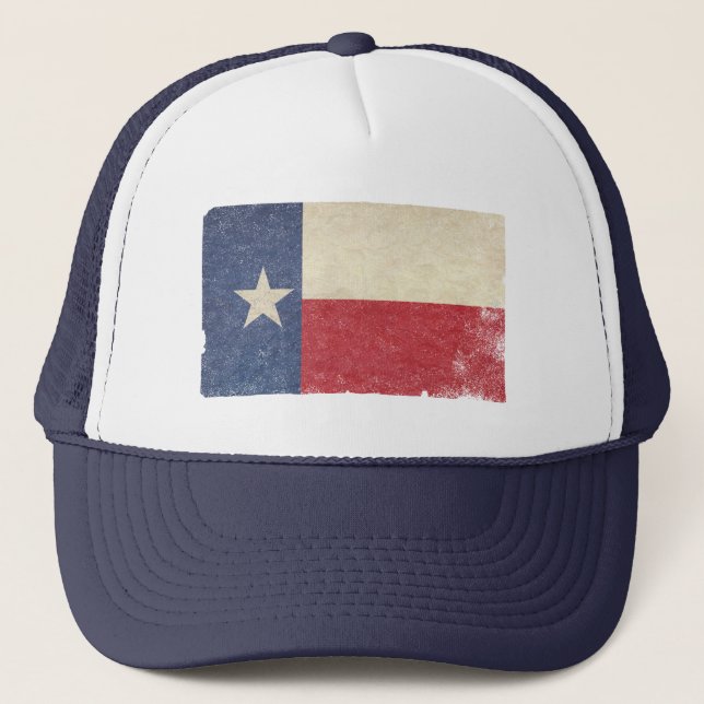 Casquette Drapeau du Texas, affligé (Devant)