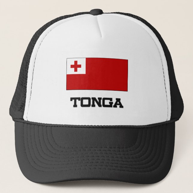 Casquette Drapeau du Tonga (Devant)