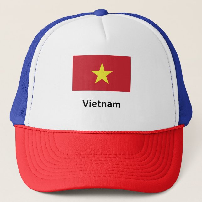 Casquette Drapeau du Vietnam (Devant)