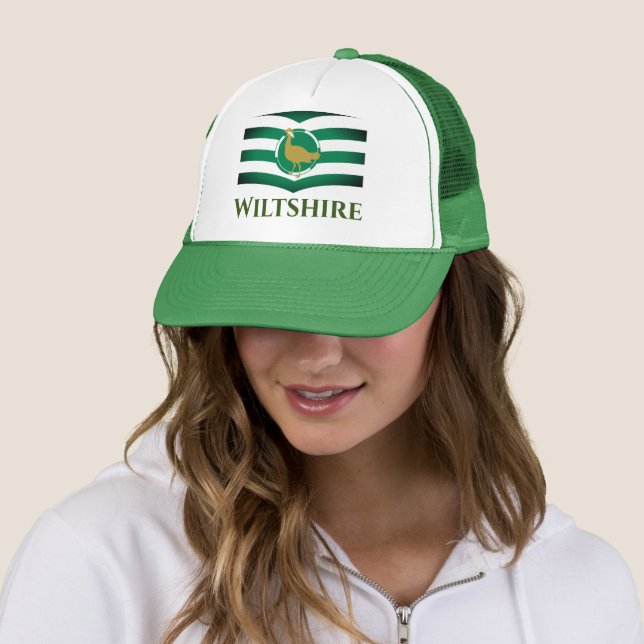 Casquette Drapeau du Wiltshire - ANGLETERRE (En situation)
