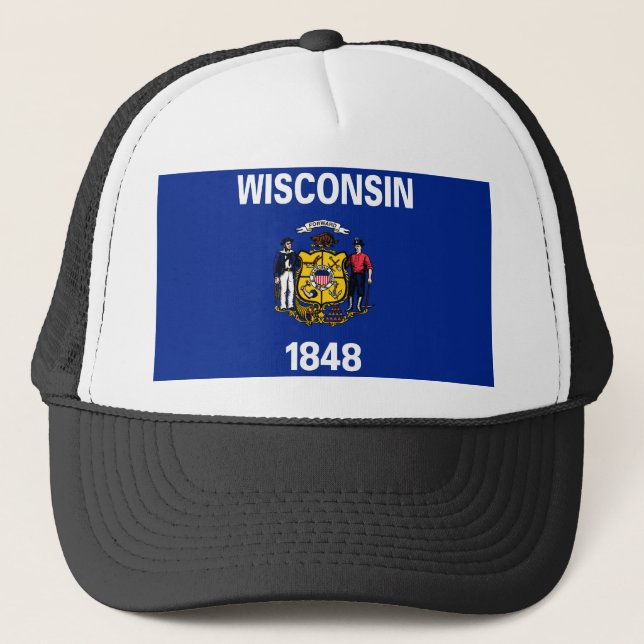 Casquette Drapeau du Wisconsin (Devant)
