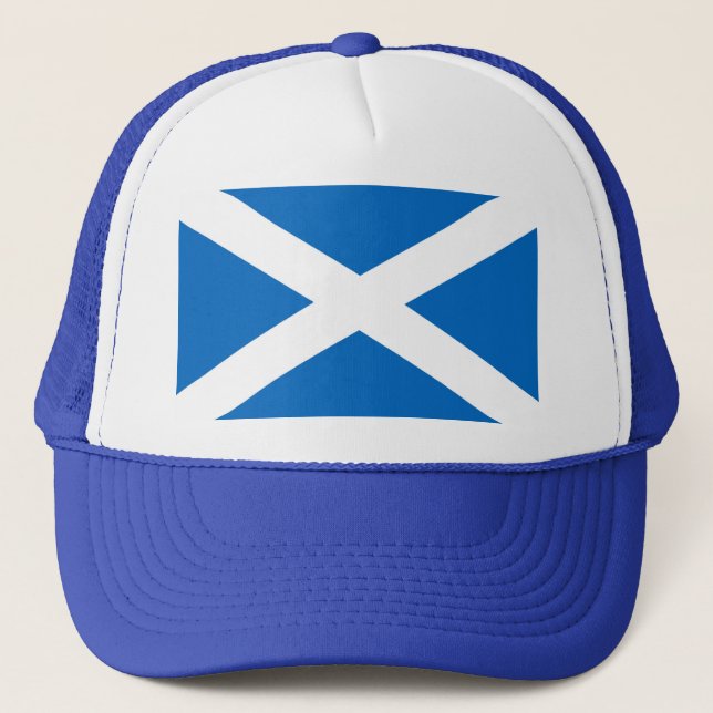 Casquette Drapeau écossais Saltire (Devant)