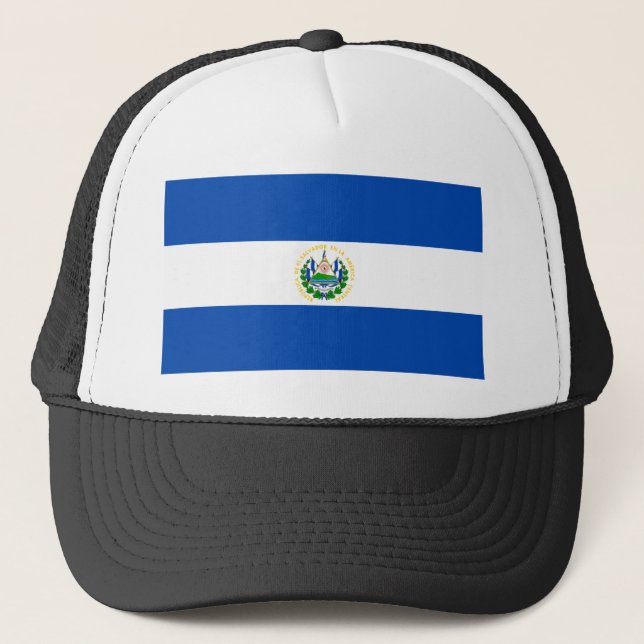 Casquette Drapeau El Salvador (Devant)