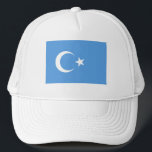 Casquette Drapeau est de Turkestan Uyghur<br><div class="desc">Casquette est de camionneur de drapeau de Turkestan Uyghur</div>