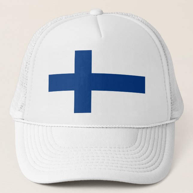 Casquette Drapeau finlandais Patriotique finlandais (Devant)