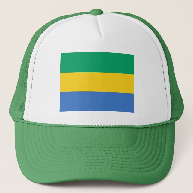 Casquette Drapeau Gabon (Devant)