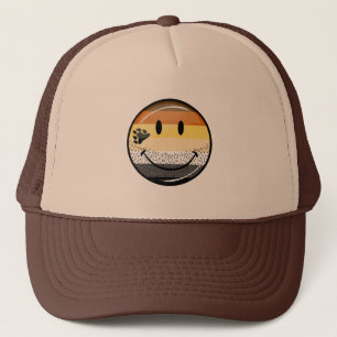 Casquette Drapeau gai heureux barbu drôle de fierté d'ours