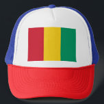 Casquette Drapeau Guinée<br><div class="desc">Le drapeau guinéen est un tricolore vertical. Les couleurs utilisées dans le drapeau sont le rouge,  le vert,  le jaune. La proportion du drapeau guinéen est de 2:3. Le drapeau de la Guinée a été adopté en 1958.</div>