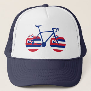 Casquette Drapeau Hawaï à vélo