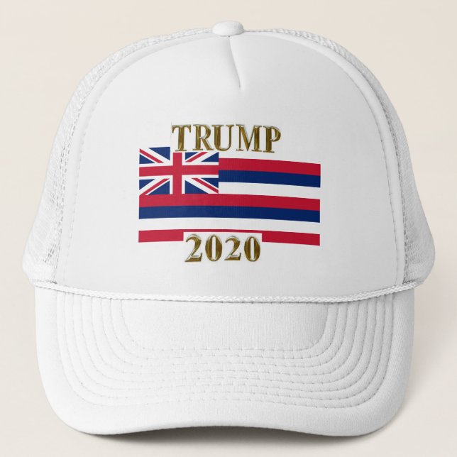 CASQUETTE DRAPEAU HAWAII (Devant)
