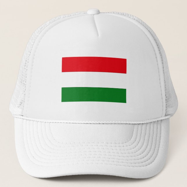 Casquette Drapeau Hongrie (Devant)