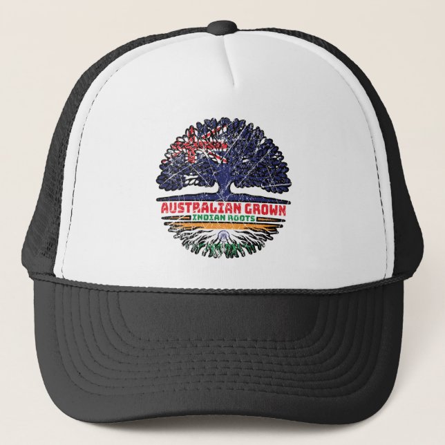 Casquette Drapeau indien de l'Australie (Devant)