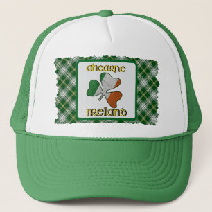 Casquette Drapeau irlandais Ahearne Shamrock Trucker Hat