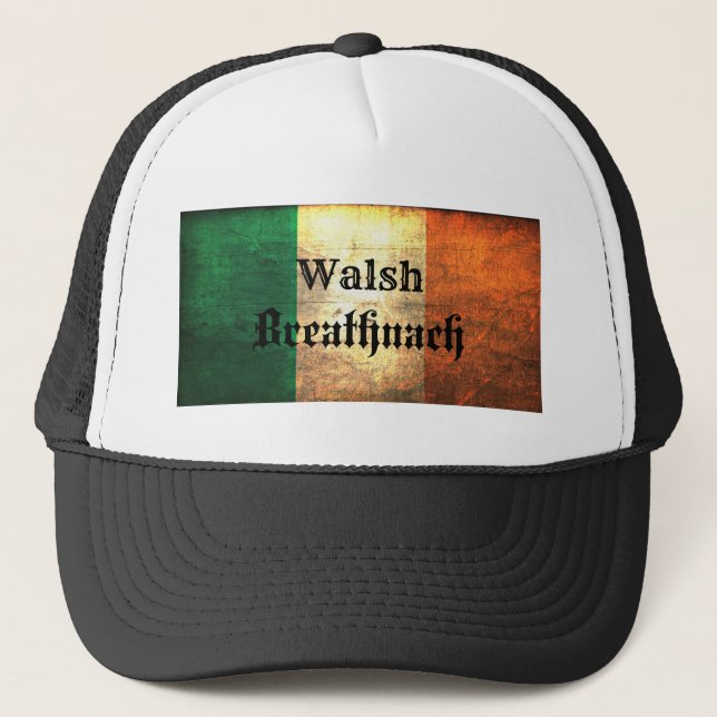 Casquette Drapeau irlandais Walsh (Devant)