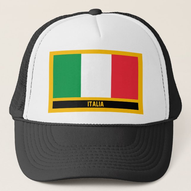 Casquette Drapeau Italia (Devant)