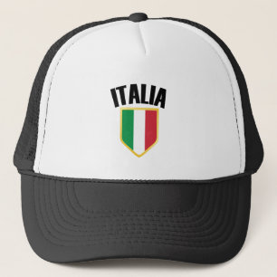 Casquette Drapeau Italia Crest Italie