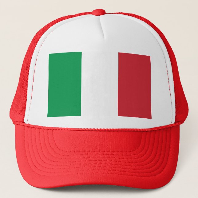 Casquette Drapeau Italie (Devant)
