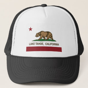 Casquette drapeau le lac Tahoe de la Californie