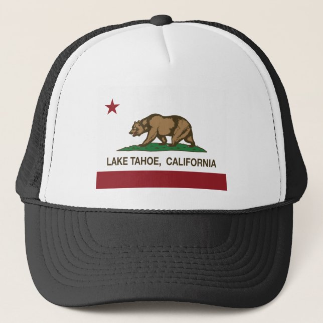 Casquette drapeau le lac Tahoe de la Californie (Devant)