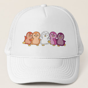Casquette Drapeau Lesbienne Pride Lgbtq Cute Penguin Chapeau