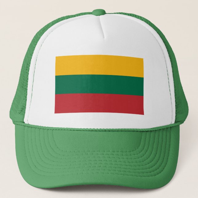 Casquette Drapeau Lituanie (Devant)