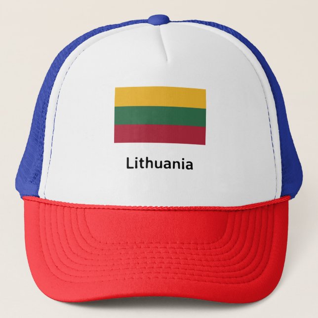 Casquette Drapeau Lituanie (Devant)