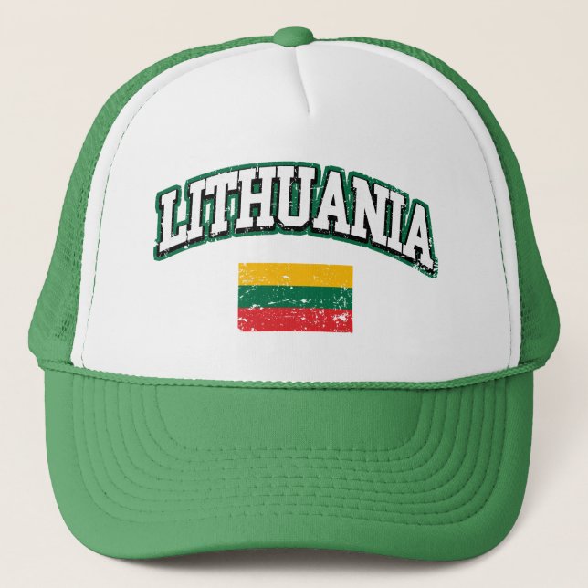 Casquette Drapeau Lituanie (Devant)