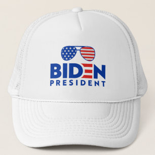 Casquette Drapeau Lunettes de soleil Joe Biden Président Éle