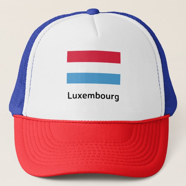 Casquette Drapeau Luxembourg (Devant)