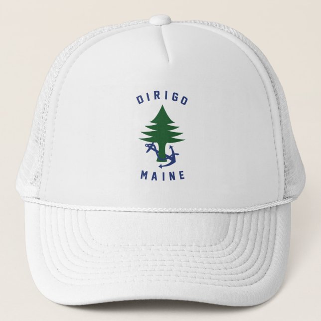 CASQUETTE DRAPEAU MAINE (Devant)