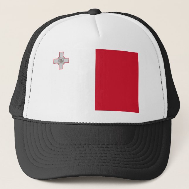 Casquette Drapeau Malte (Devant)