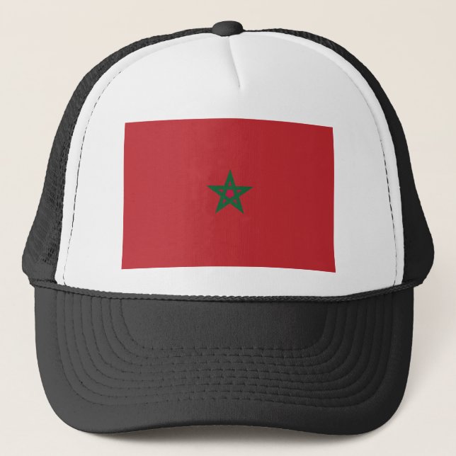 Casquette Drapeau Maroc (Devant)
