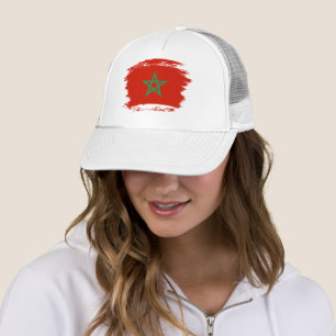 Casquette drapeau marocain