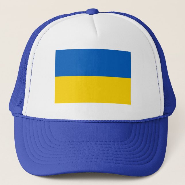 Casquette Drapeau national BLUE Ukraine (Devant)