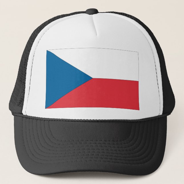 Casquette Drapeau national de la République tchèque (Devant)