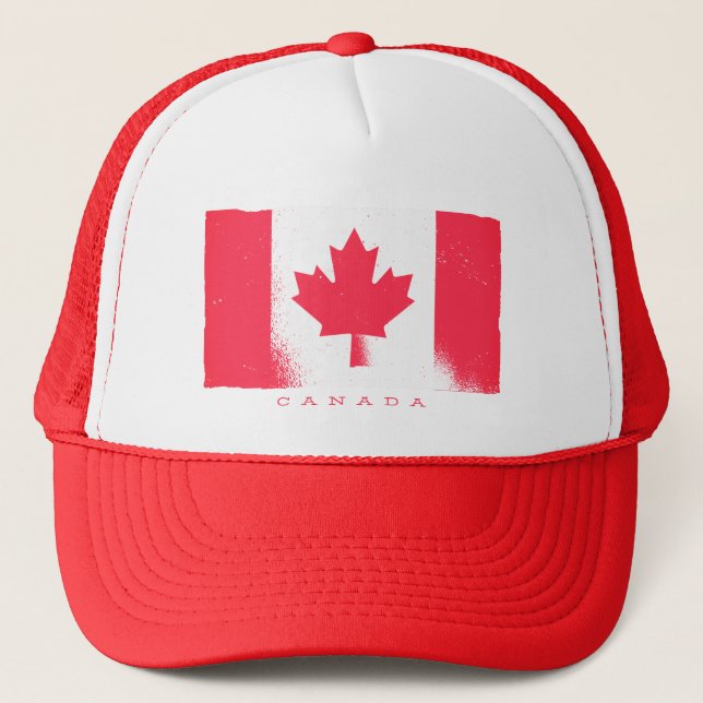 Casquette Drapeau national du CANADA (Devant)