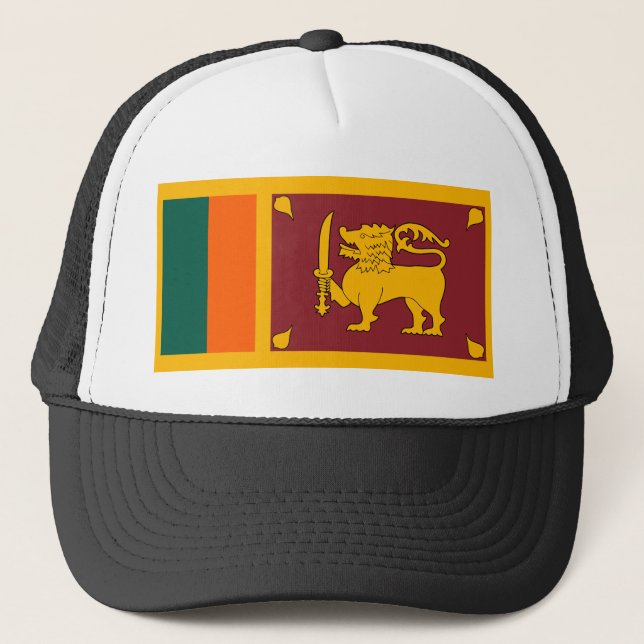 Casquette Drapeau national du monde du Sri Lanka (Devant)