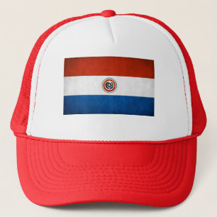 Casquette drapeau national du Paraguay