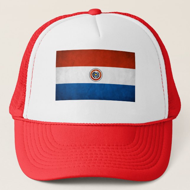 Casquette drapeau national du Paraguay (Devant)