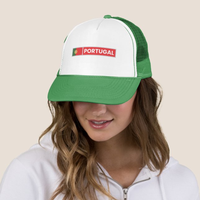 Casquette Drapeau national du Portugal (En situation)