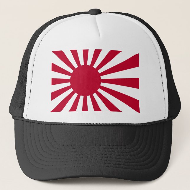 Casquette Drapeau naval du Japon - drapeau japonais de (Devant)