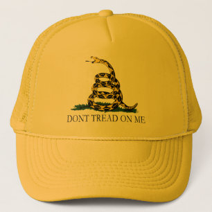 Casquette Drapeau noir et jaune, ne me touchez pas !