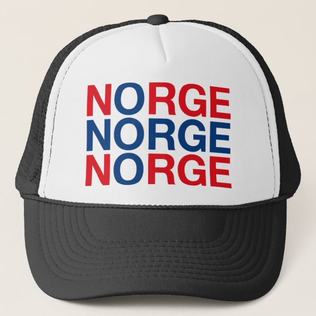 Casquette Drapeau NORVÈGE (Devant)