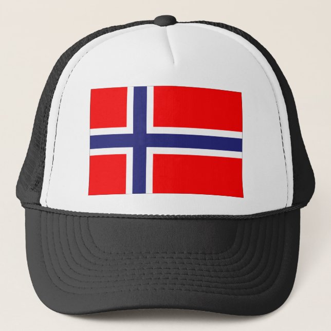 Casquette Drapeau norvégien (Devant)