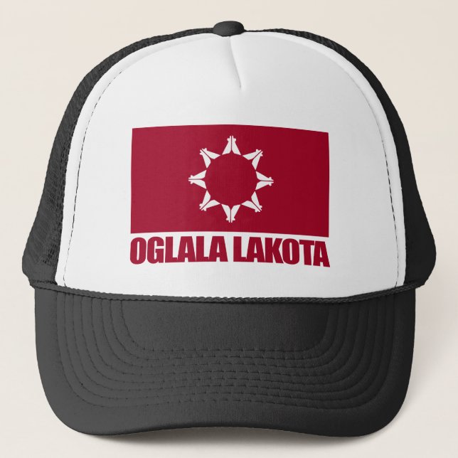 Casquette Drapeau Oglala Lakota (Devant)